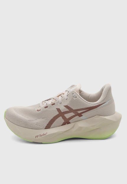 Tênis Masculino Asics Novablast 6 Bege