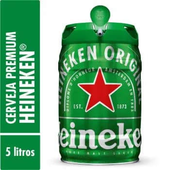 Cerveja Premium 5L Barril Heineken