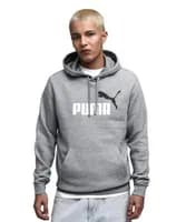 Moletom Puma Ess 2 Color Logo Cinza Tam. 3GG