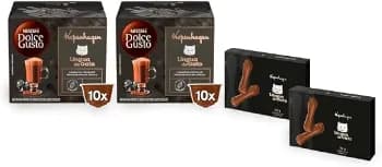 Kit Kopenhagen Dolce Gusto, 2 NDG Língua de Gato e 2 Barras, 85g