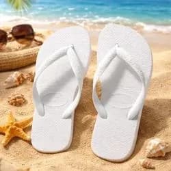 Chinelo Unissex Top Havaianas Liso Branco