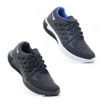 Kit 2 Tênis Esportivo Masculino Cadarço Academia Fitness - Preto