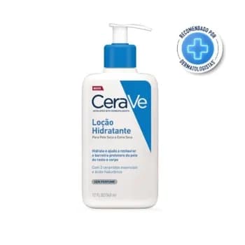 Creme Hidratante Corporal CeraVe Ácido Hialurônico e Ceramidas para Pele Seca 340ml