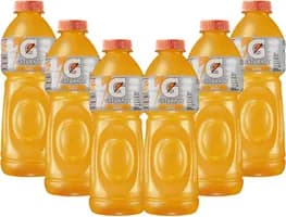 Isotônico Gatorade, Laranja, Garrafa 500ml, Pack com 6 unidades