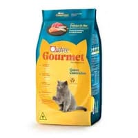 Ração Quatree Gourmet Gatos Castrados Delicias Mar