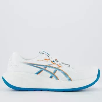 Tênis Asics Gel Cumulus 28 Branco e Azul Claro