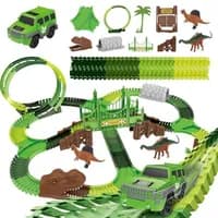 Pista Dinossauro Carrinhos Looping Luz Som