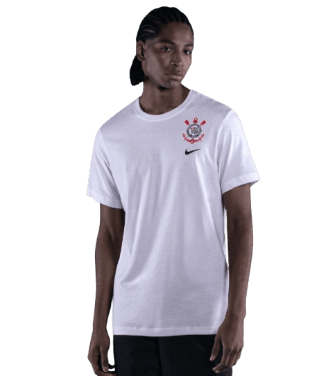 Camiseta Nike Corinthians Crest Masculina