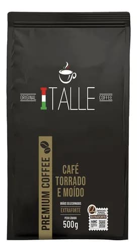 Café Torrado E Moído Extraforte Café Italle 500g