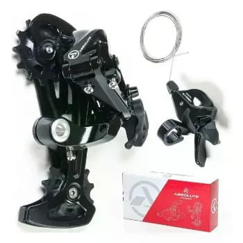 Kit Transmissão Absolute Prime Mtb 1x12v Câmbio Traseiro + Alavanca