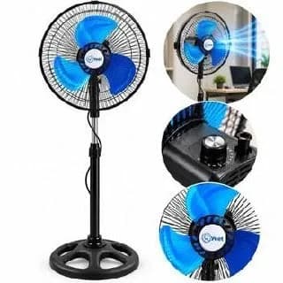 Ventilador Coluna 220V 40W 3 Velocidades Oscilante Altura Ajustável - Paju
