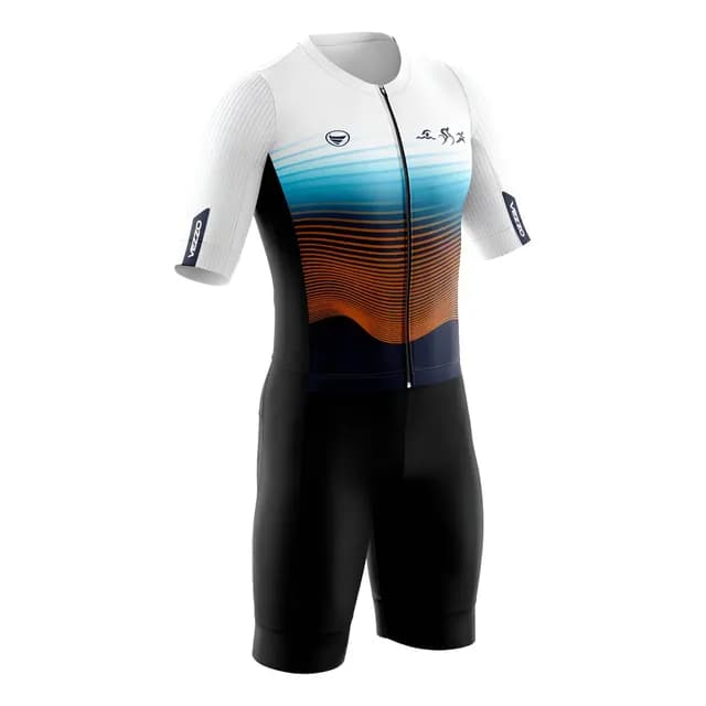 Macaquinho Triathlon Bike Corrida Unissex Reative Vezzo