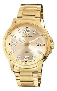 Relógio Technos Masculino Racer Dourado - 2315law/1x