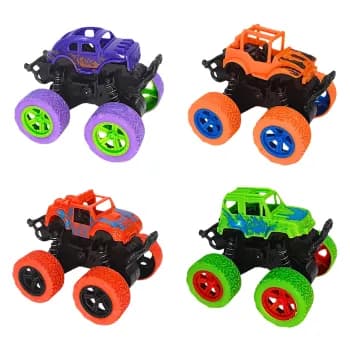 Kit 4 Carrinhos Monster Truck