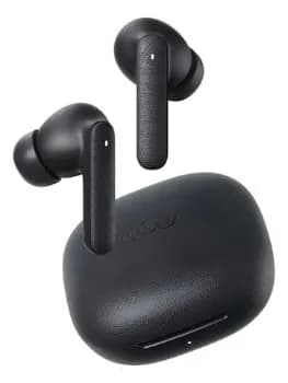 Fone De Ouvidoqcy Buds T43 Enc Bluetooth 5.3, Ipx4, 35h De Reprodução, Drivers De 10mm, Cor Preto