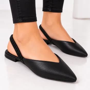 Mule Feminino Beira Rio 4233.466 Bico Fino Tira Traseira Confortável Elegante Casual Leve Sapatilha Feminina