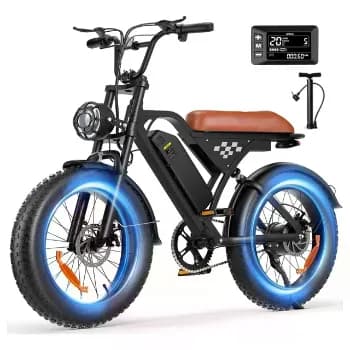Bicicleta Elétrica Xroymexroy EB5 750W para Adultos, Aro 20, com Bateria 10.4Ah