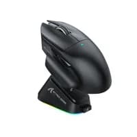 Mouse Gamer Sem Fio Attack Shark V6, RGB, 25000 DPI, Tri-Mode Wireless Bluetooth USB-C, Preto