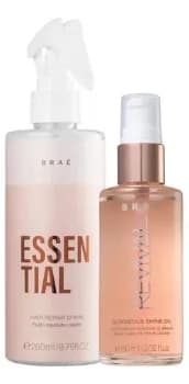 Braé Essential Kit Fluido 260ml + Óleo Revival 60ml