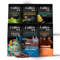 Kit 6 Cafés Especiais Grãos - Coffee++