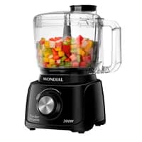 MONDIAL Mini Processador Turbo Pratic, Preto, 300W, 220V