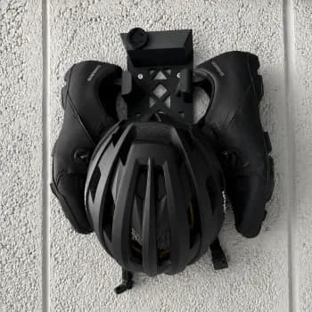 Suporte Parede Para Bike Capacete Sapatilha Garmin