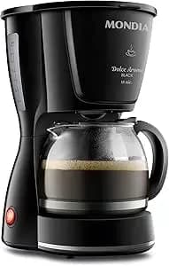 Cafeteira Elétrica Mondial Dolce Arome Black 18 Xícaras 110v