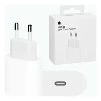 Carregador Fonte Usb-c 20w Para Iphone Apple Tipo-c Turbo Adaptador - Distribuidor Autorizado