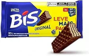 Chocolate Ao Leite Lacta Bis Original, 100,8g