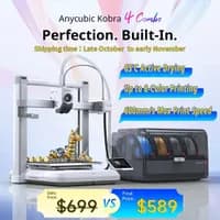 Impressora 3D Kobra 4 600mm/s, 8 Cores, FDM
