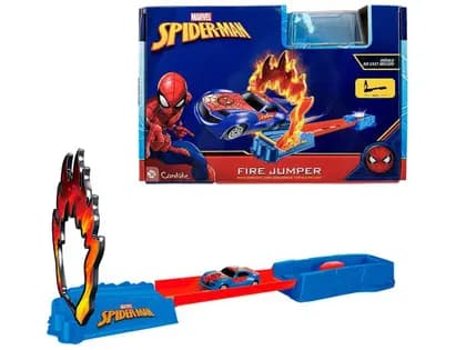 Pista Marvel Spider-man Fire Jumper Candide
