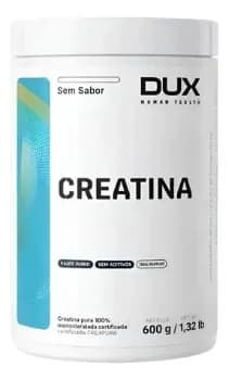 Creatina Monohidratada Dux Human Health Em Pó Sem Sabor X 600g