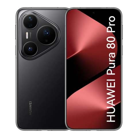 Smartphone Huawei Pura 80 Pro 12gb+512gb Câmera Ultra-iluminação De 1 Polegada Câmera Teleobjetiva Macro Ultra-iluminação Cancelamento De Ruído Por Ia 5.17 Ah Dual Supercharge Smartphone Preto