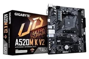 Placa Mãe Gigabyte A520M K V2 AM4 DDR4 HDMI