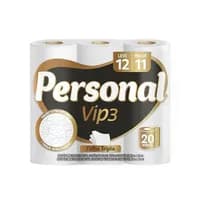 Papel Higiênico Vip Folha Tripla 12 Rolos