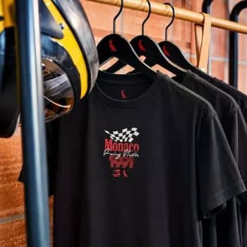 Camiseta Monaco 1991 Reserva Preto Senna Monaco M