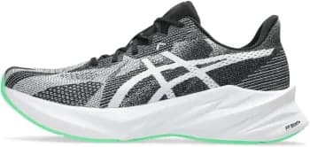ASICS Tênis de corrida masculino DYNABLAST 5, Preto/branco, 38