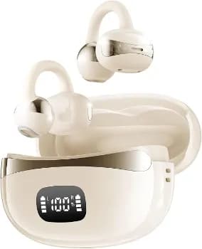 INAVA Fone Ouvido Bluetooth, Especificamente para Usuários de Óculos - Conforto e Segurança para Corrida e Uso Diário, Apenas 4,2g Leve, 65 Horas de B