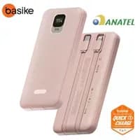 Power bank 20000 mAh portátil, cabo incluso