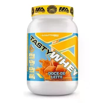Tasty Whey 3w Gourmet 900g - Adaptogen Doce De Leite