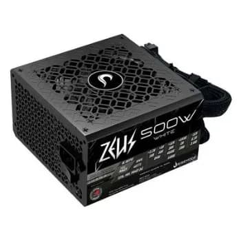 Fonte Gamer Rise Mode Zeus, 500W, PFC Ativo, Preto - RM-PSU-01-WT-500