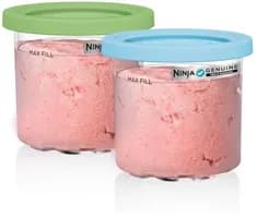 Kit Ninja Creami 2 Potes 473 ml com Tampas