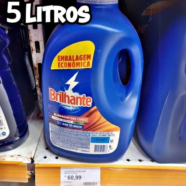 Sabão Liquido Brilhante 5L