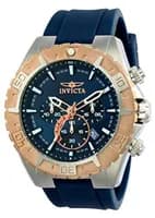 Relógio Masculino Invicta Aviator Silicone Azul