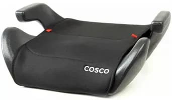 Assento de Elevação para Carro Cosco Kids Clippy, até 36kg, Preto