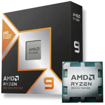 Processador AMD Ryzen 9 9900X3D, 4.4GHz (5.5GHz Turbo), 12-Cores 24-Threads, AM5, Sem Cooler, 100-100001368WOF✨