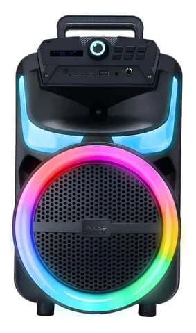 Caixa De Som Pulse Burst 250w Rms 8pol Bt/aux/usb/fm - Sp402e