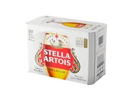 Cerveja Stella Artois 350ml - Pack com 8 Latas