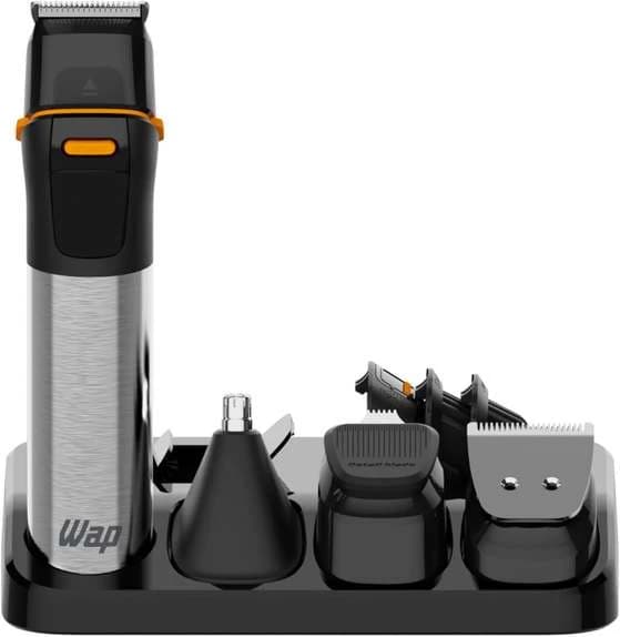 Aparador De Pelos E Barbeador Masculino Wap, 10 Acessórios
