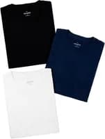 Kit de 3 camisas Algodão Premium